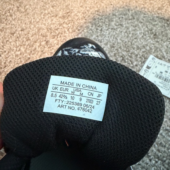 Salomon XT-4 OG Needlepoint Black Mens Size 9 - Picture 8 of 9